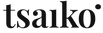 Black 'tsaiko' logo on a white background